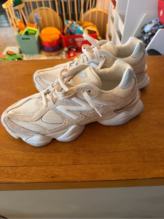 New Balance Shoes - New Balance Cream/Tan Women’s Athletic Sneakers